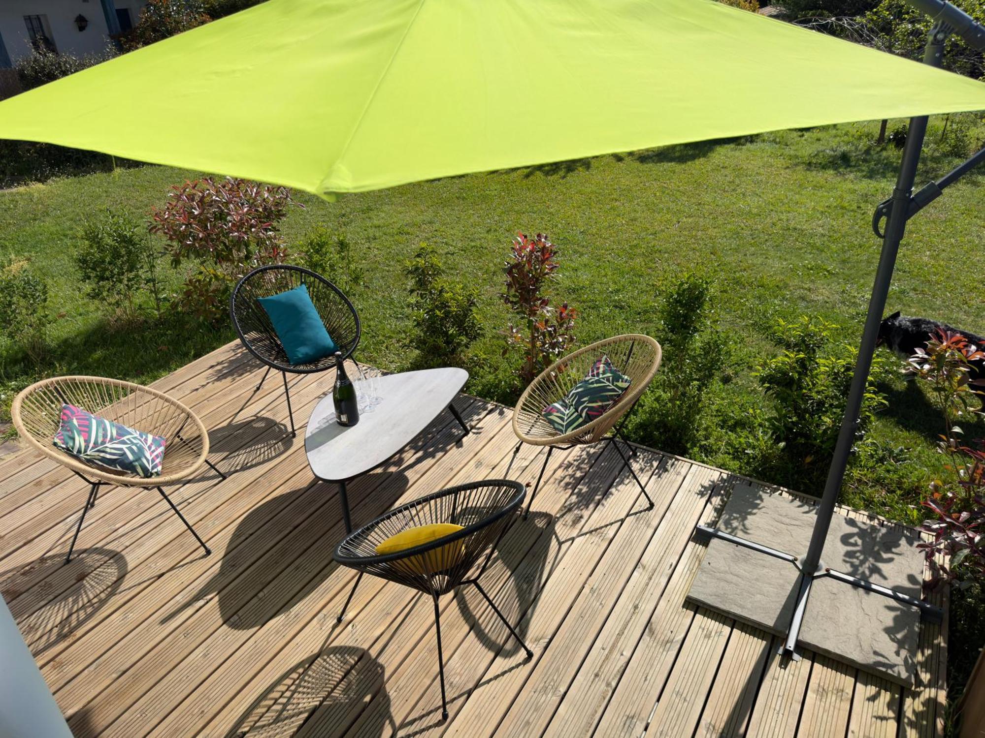 Maison Des Chenes 64 - Independant Apartment With Terrasse Boucau Kültér fotó